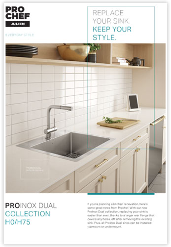 ProInox H0+H75 - DUAL sinks brochure